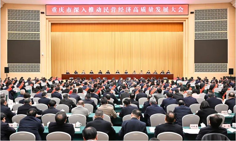 中訊控股集團參加重慶市深入推動民營經濟高質量發展大會